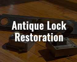 Antique lock restoration