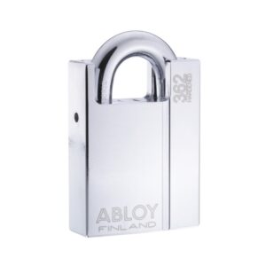 Abloy pl362 high security padlock with case hardened boron steel shackle